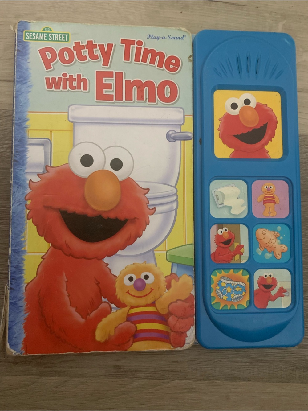 💎 Sesame Street Potty Time With Elmo Sound Book